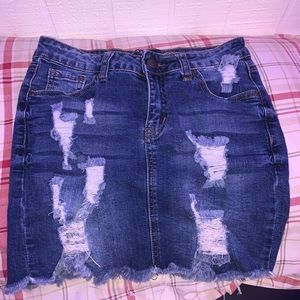 Jean Skirt